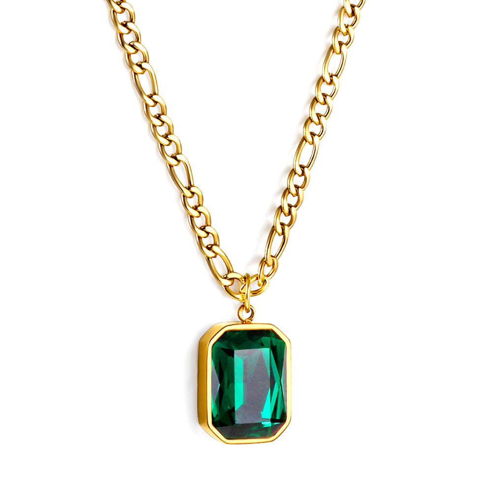 MONROE EMERALD | NECKLACE