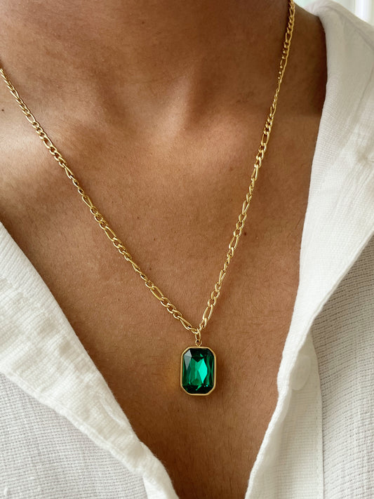 MONROE EMERALD | NECKLACE